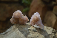 Natural Amethyst / Ametrine Spirit Quartz Clusters x 12 From  South Africa