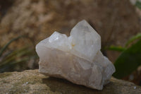 Natural Clear Quartz Clusters x 6 From Mpika, Zambia