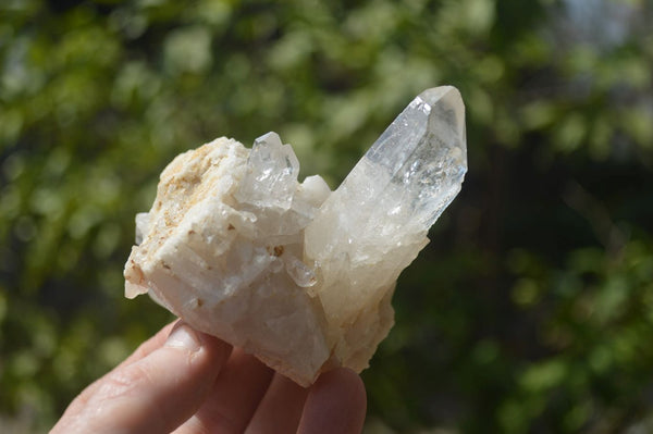 Natural Clear Quartz Clusters x 6 From Mpika, Zambia