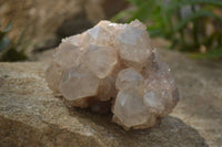 Natural Quartz Clusters x 2 From Luena, Congo