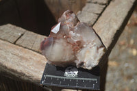 Natural Red Hematoid Quartz Clusters x 2 From Karoi, Zimbabwe