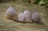 Natural Ametrine Spirit Quartz Clusters x 24 From Boekenhouthoek, South Africa