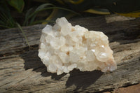 Natural White Quartz Cluster x 1 From Madagascar