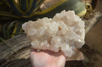 Natural White Quartz Cluster x 1 From Madagascar