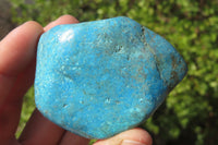 Polished Shattuckite Free Forms x 7 From Kaokoveld, Namibia