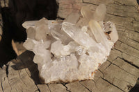 Natural Clear Quartz Clusters x 6 From Ambatofinandrahana, Madagascar