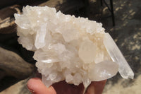 Natural Clear Quartz Clusters x 3 From Ambatofinandrahana, Madagascar