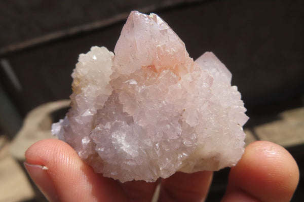 Natural Spirit Quartz Clusters x 12 From Boekenhouthoek, South Africa