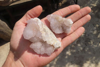 Natural Spirit Quartz Clusters x 12 From Boekenhouthoek, South Africa