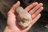 Natural Smokey Quartz Clusters x 6 From Luena, Congo