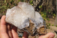 Natural Bladed Barite Specimens x 5 From Congo