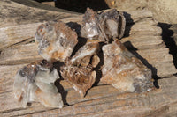 Natural Bladed Barite Specimens x 5 From Congo