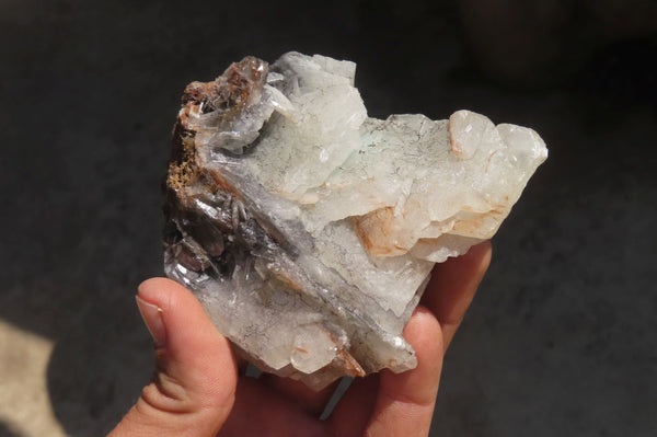 Natural Bladed Barite Specimens x 5 From Congo