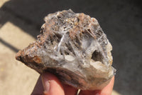 Natural Bladed Barite Specimens x 5 From Congo