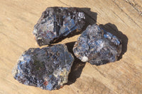 Natural Silver Lead Galena Specimens x 6 From Namibia