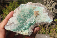 Natural Chrysocolla With Malachite & Salrose Dolomite Specimens x 4 From Congo