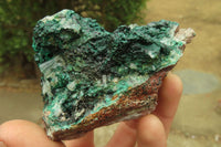 Natural Crystalline Malachite Specimens x 3 From Kasompe, Congo