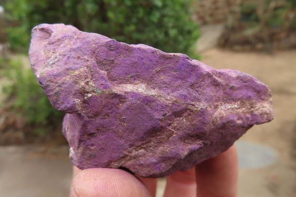 Natural Metallic Purpurite Cobbed Specimens x 6 From Erongo, Namibia