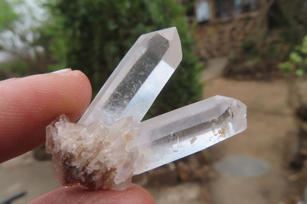 Natural Mixed Quartz Clusters / Crystals x 70 From Madagascar