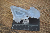 Natural Etched Blue Chalcedony Specimens x 6 From Nsanje, Malawi