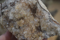 Natural Limonite Quartz Clusters x 4 From Solwezi, Zambia