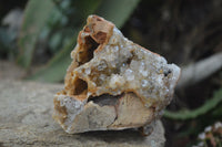 Natural Limonite Quartz Clusters x 4 From Solwezi, Zambia