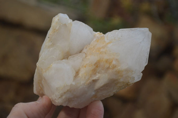 Natural Cascading Candle Quartz Clusters x 4 From Antsirabe, Madagascar