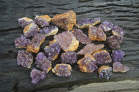 Natural Amethystos Amethyst Specimens x 96 From Kwaggafontein, South Africa