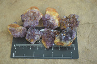 Natural Amethystos Amethyst Specimens x 96 From Kwaggafontein, South Africa