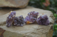 Natural Amethystos Amethyst Specimens x 96 From Kwaggafontein, South Africa