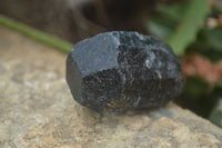 Natural Alluvial Schorl Black Tourmaline Crystals x 22 From Zimbabwe