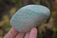 Polished Amazonite Standing Free Forms x 6 From Zimbabwe