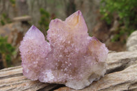 Natural Ametrine Spirit Quartz Clusters x 6 From Boekenhouthoek, South Africa