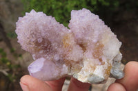 Natural Ametrine Spirit Quartz Clusters x 6 From Boekenhouthoek, South Africa