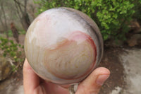 Polished Polychrome Jasper Sphere-Balls x 2 From Madagascar