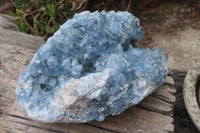 Natural Blue Celestite Geode Specimen x 1 From Sakoany, Madagascar