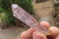 Natural Smokey Amethyst Crystals x 20 From Chiredzi, Zimbabwe