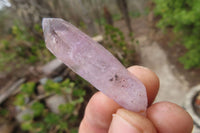 Natural Smokey Amethyst Crystals x 20 From Chiredzi, Zimbabwe