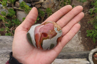 Polished Mixed Polychrome Jasper Items x 5 From Madagascar