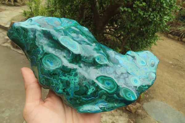 Polished Malacolla Free Form 1 x From Luputo Mine, Congo