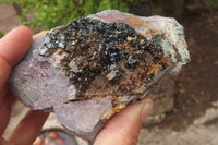 Natural Libethenite Crystals On Dolomite Matrix Specimens x 5 From Shituru, Congo