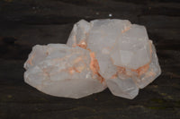 Natural Double Terminated Floater Quartz Crystals x 8 From Madagascar