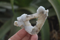 Natural Drusy Quartz Coated Calcite Spearhead Pseudomorph Specimens x 35 From Alberts Mountain, Lesotho