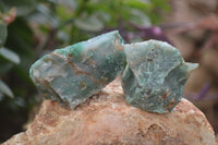 Natural Jade Cobbed Specimens x 35 From Swaziland