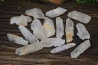 Natural Quartz Crystals x 20 From Mpika, Zambia