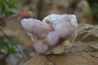 Natural Ametrine Spirit Quartz Clusters x 2 From Boekenhouthoek, South Africa