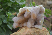 Natural Ametrine Spirit Quartz Clusters x 2 From Boekenhouthoek, South Africa