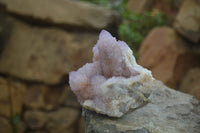 Natural Ametrine Spirit Quartz Clusters x 2 From Boekenhouthoek, South Africa