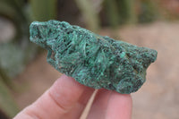 Natural Silky Malachite Specimens x 12 From Kasompe, Congo