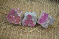 Natural Salrose Cobaltion Dolomite Specimens x 12 From Kakanda, Congo